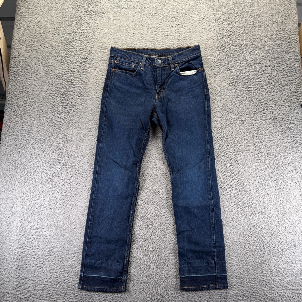 Levi's 511 Jeans Men 32x30 Blue Cotton Denim Straight Leg Faded Workwear Stretch